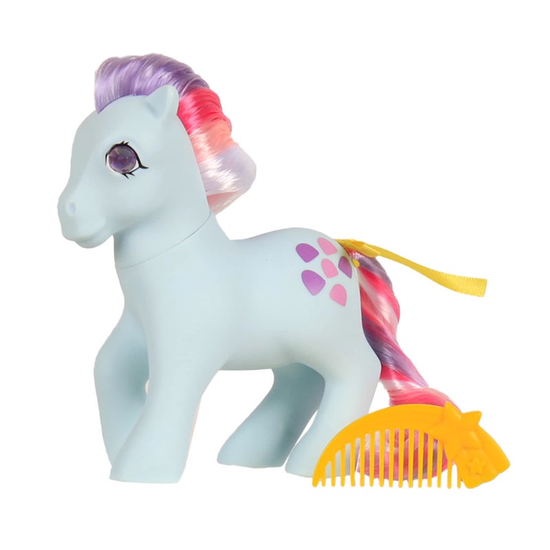 Basic Fun My Little Pony Sweet Stuff Classic Rainbow Ponies | Twinkle-Eyed Collection, Retro Horse Gifts, Toy Animal Figures, Horse Toys for Boys and Girls Ages 3+ | Basic Fun 35297, Multicolor - Image 1